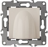 Вывод кабеля без рамки Эра Elegance слоновая кость картинка